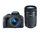 Canon EOS Rebel SL1 with 18-55mm STM with 55-250mm STM Lenses