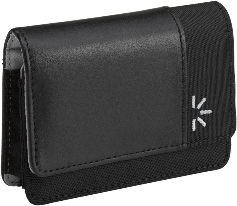 Case Logic EDC-2 Compact Executive Leather Horizontal Camera Case - Black