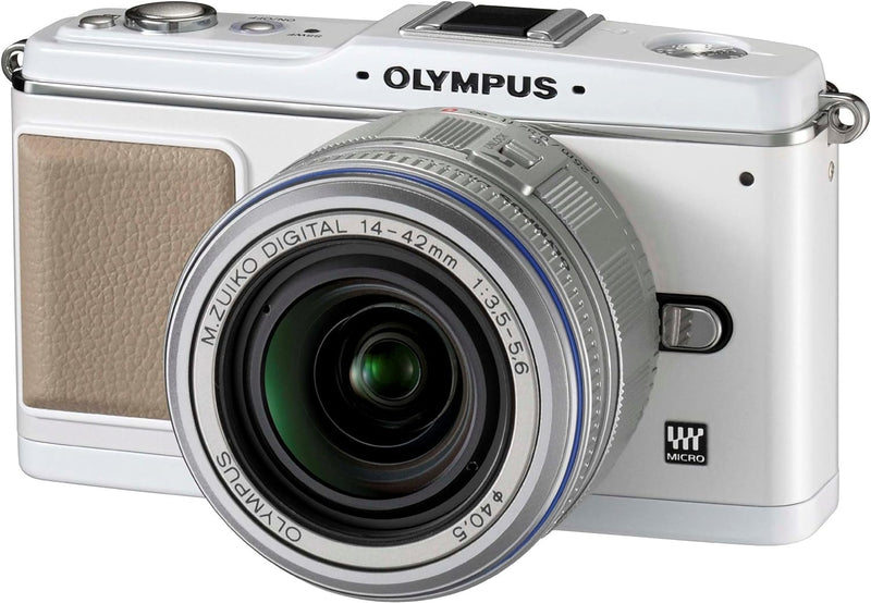 Olympus E-P1 Pen Digital Camera w/ 14-42mm M.Zuiko Digital Lens - White
