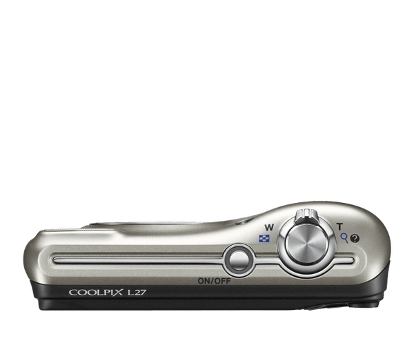 Nikon Coolpix L27 Digital Camera - Silver | Camera Wholesalers Nikon Coolpix L27 Digital Camera - Silver | Camera Wholesalers