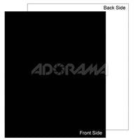 Ado 8x10" Double Weight Mount Boards Black & White Finish 10-PK