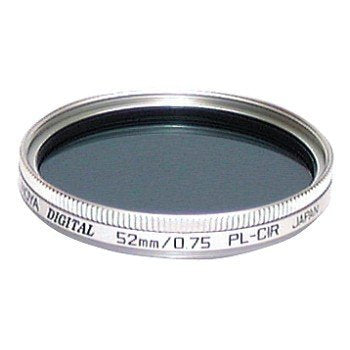 Hoya 52mm Circular Polarizing Glass Filter Black