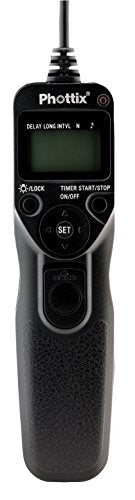 Phottix Multi-Function Camera Remote with Digital Timer TR-90 for Canon