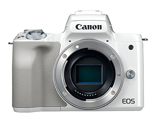 Canon EOS M50 Mirrorless Digital Vlogging Camera with EF-M15-45mm lens and EF-M 55-200mm lenses with 4K Video and Touch LCD Screen, Black