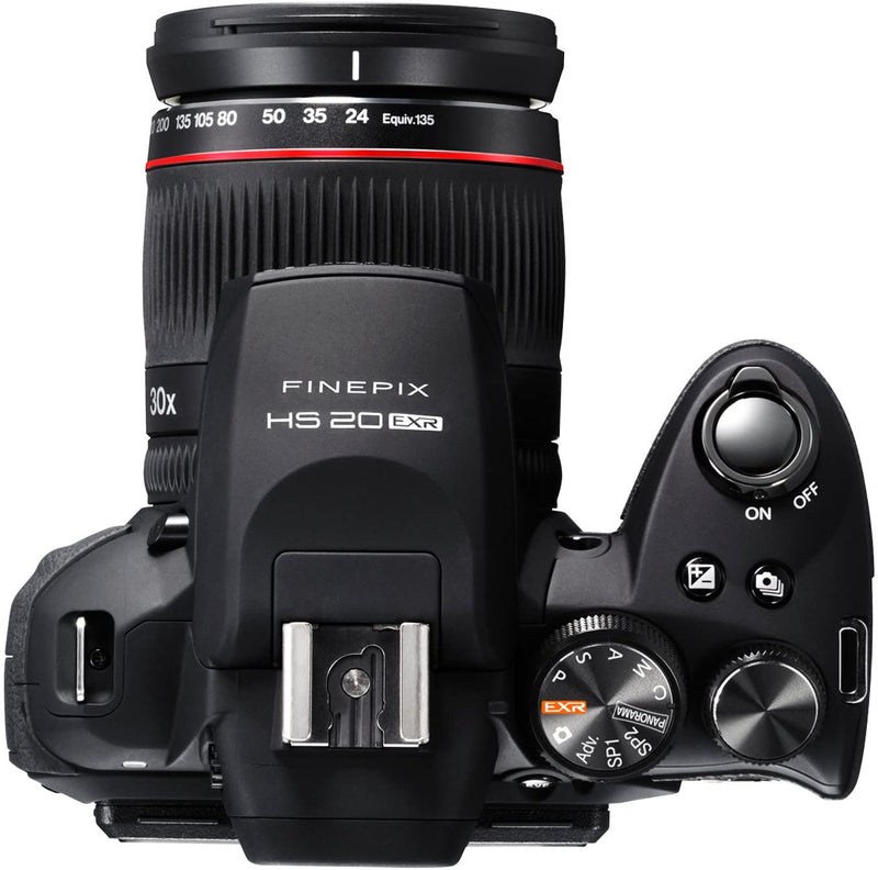 Fujifilm FinePix HS20 16 MP Digital Camera with EXR BSI CMOS High Speed Sensor and Fujinon 30x Wide Angle Optical Zoom Lens-Camera Wholesalers