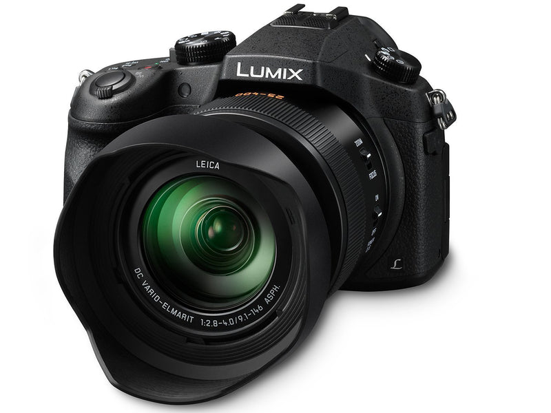 Panasonic LUMIX DMC-FZ1000 20.1MP 4K Point and Shoot Digital Camera w/16X Zoom Leica lens, Built-In Wi-Fi and NFC - Black