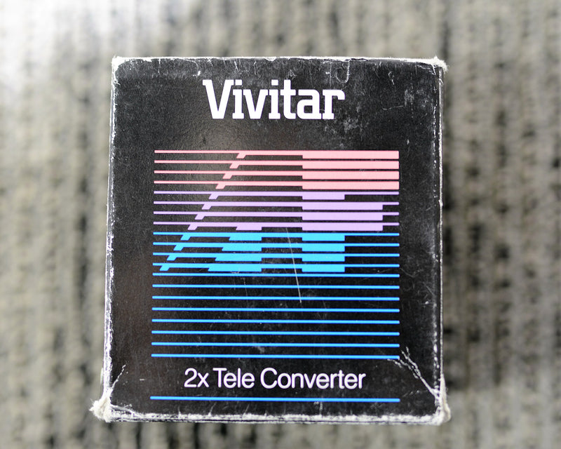 Vivitar 2x Tele - Converter C/AF for Canon AF (ONLY for 35mm Film SLR Camera's Canon Mount)