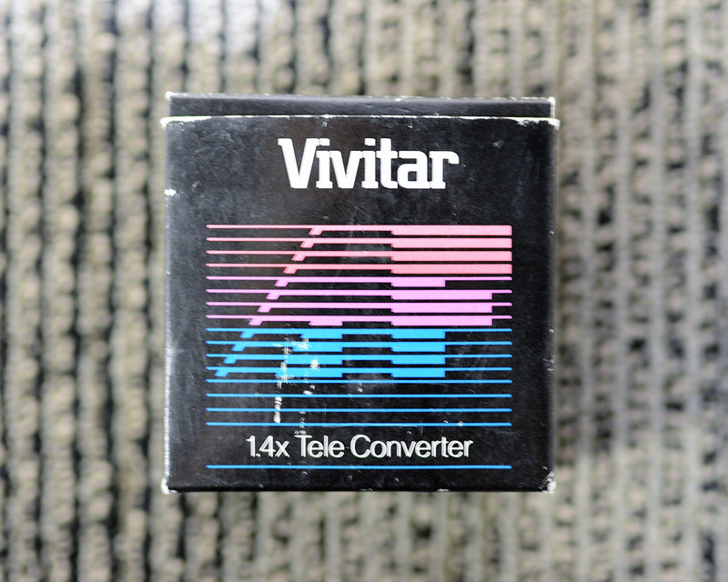 Vivitar 1.4x Tele - Converter C/AF for Canon AF (ONLY for 35mm Film SLR Camera's Canon Mount)