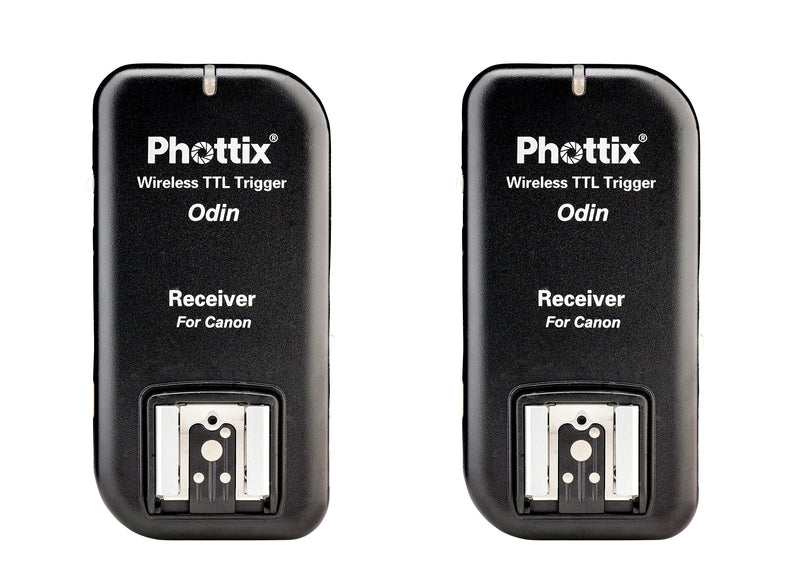 Phottix Odin TTL Wireless Flash Trigger v1.5 for Canon - Receiver 2-Pack (PH89062)