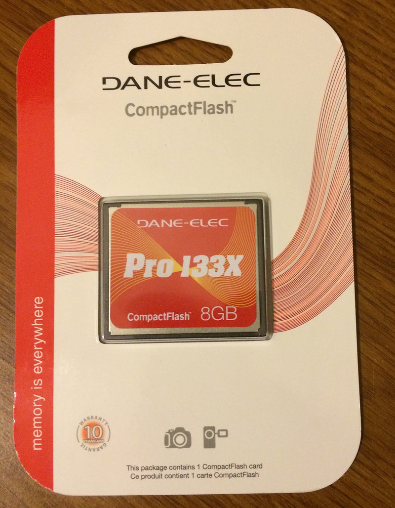 Dane-elec Pro-133x 8gb Compactflash Cf Card