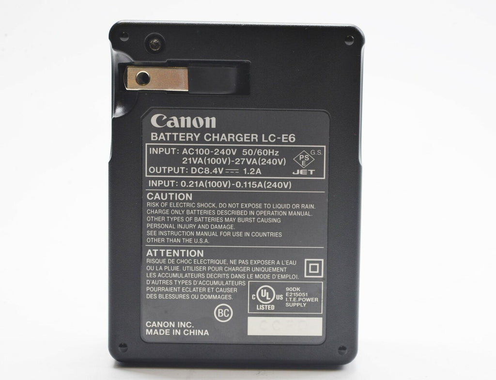 LP-E6 LP-E6N LC-E6 Caricabatteria per Canon LP-E6NH LC-E6E Batteria EOS R LP-E6 LP-E6N LC-E6 Caricabatteria per Canon LP-E6NH LC-E6E Batteria EOS R