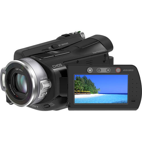 Sony HDR-SR8 HDD HD Camcorder 1080i, 100 GB, 20x Digital Zoom, Carl Zeiss lens (Black)