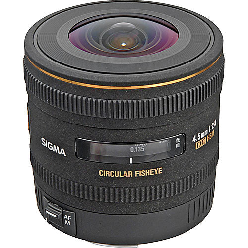 Sigma 4.5mm f/2.8 EX DC HSM Circular Fisheye Lens for Canon EF