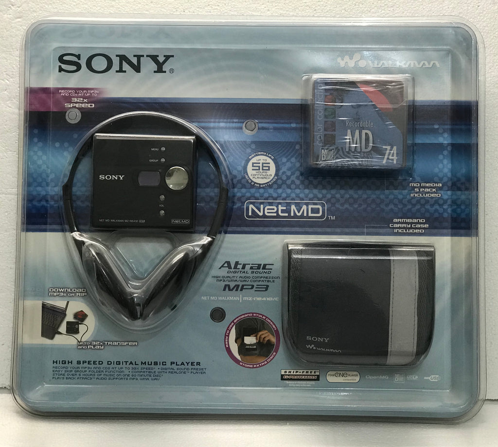 Sony MZ-NE410 High Speed Net MD Walkman Player/Recorder Limited Editio