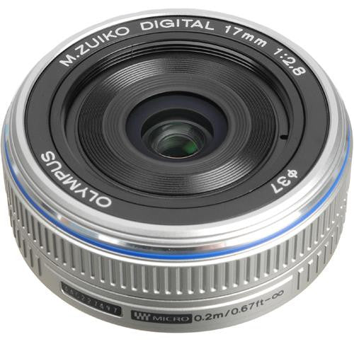Olympus 17mm f/2.8 M.Zuiko Lens - Silver
