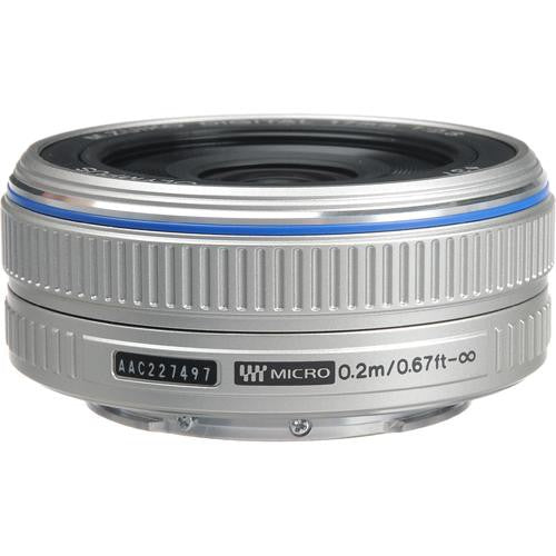 Olympus 17mm f/2.8 M.Zuiko Lens - Silver