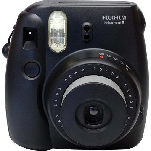 FUJIFILM instax mini 8 Instant Film Camera - Black