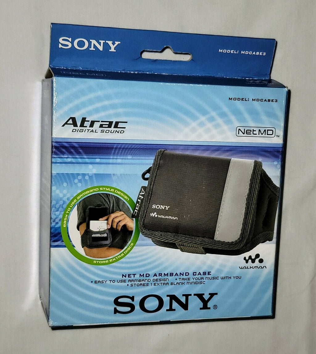 Sony Walkman Atrac Net MD Portable MiniDisc Armband Carry Case 