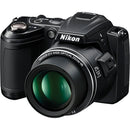 Nikon Coolpix L120 Digital Camera - Black