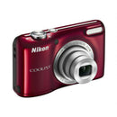 Nikon Coolpix L27 Digital Camera - Red