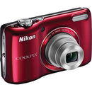 Nikon Coolpix L26 Digital Camera - Red