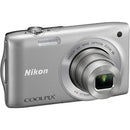 Nikon Coolpix S3300 Digital Camera - Silver
