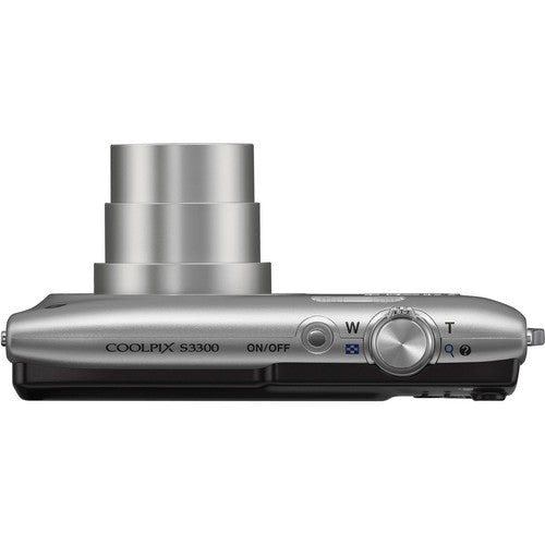 Nikon Coolpix S3300 Digital Camera - Silver | Camera Wholesalers Nikon Coolpix S3300 Digital Camera - Silver | Camera Wholesalers