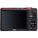 Nikon Coolpix L26 Digital Camera - Red