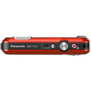 Panasonic Lumix DMC-TS25 Digital Camera (Red)