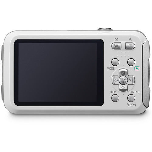 Panasonic Lumix DMC-TS25 Digital Camera (White)