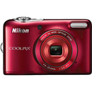 Nikon COOLPIX L30 Digital Camera - Red