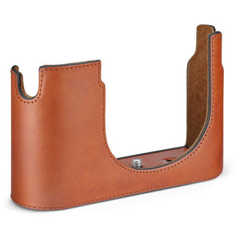 Leica Half Case Q3 - Leather, Cognac