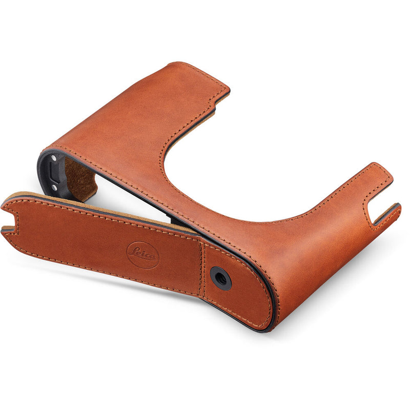 Leica Half Case Q3 - Leather, Cognac