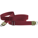Leica D Lux-8 Carrying Strap - Olive/Burgundy