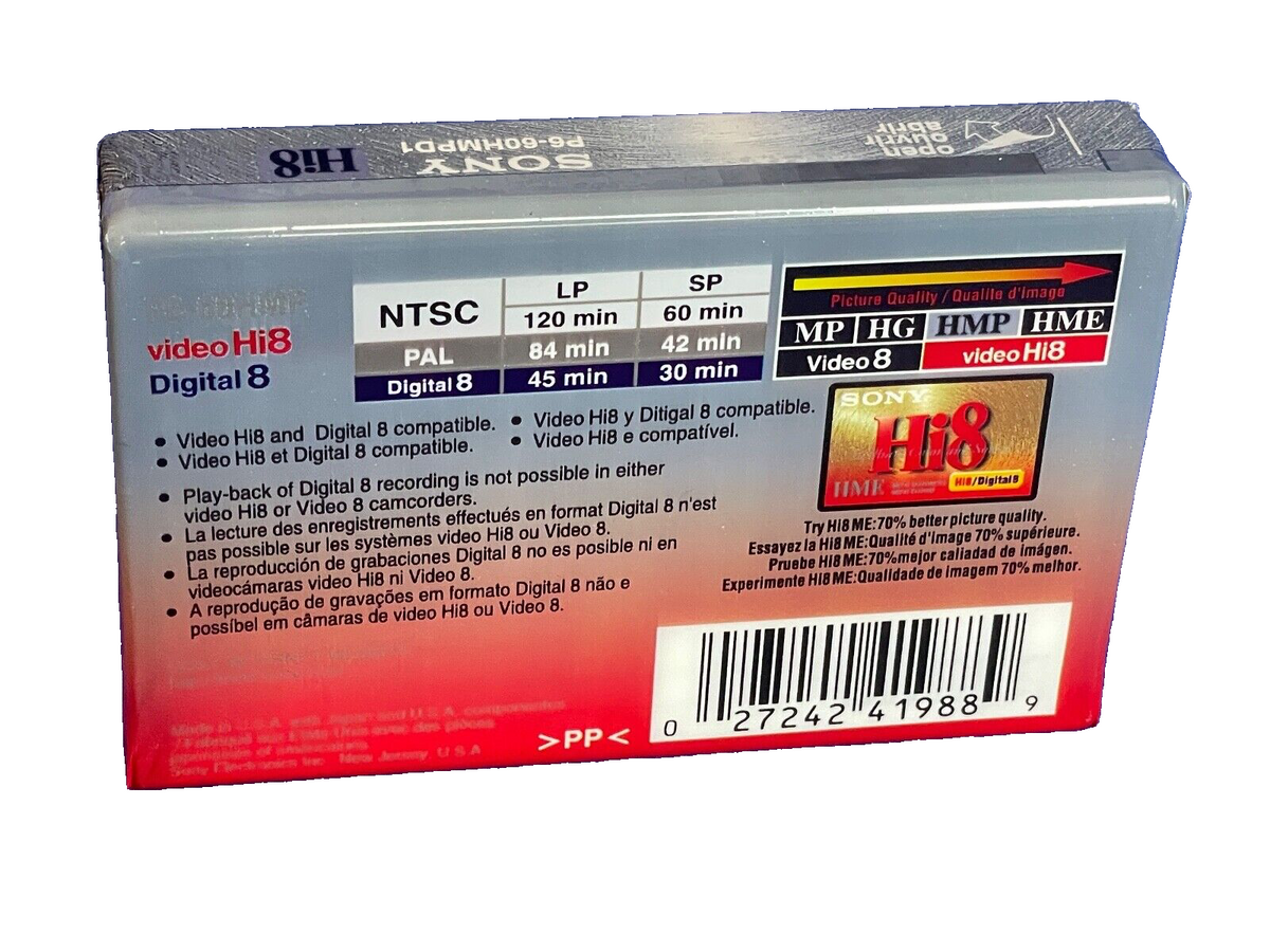 Copy of Sony 120-Minute Hi8 Tape | Camera Wholesalers Copy of Sony 120-Minute Hi8 Tape | Camera Wholesalers