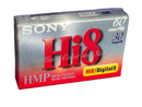 Sony Hi8 60 Minute Tape