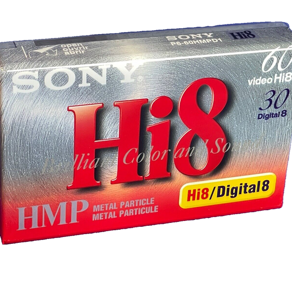 Copy of Sony 120-Minute Hi8 Tape | Camera Wholesalers