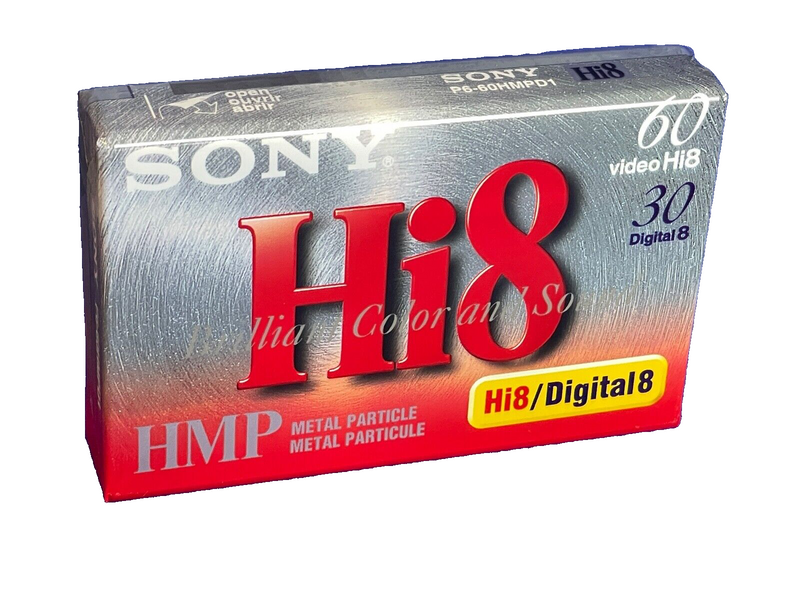 Sony 60-Minute Hi8 Tape