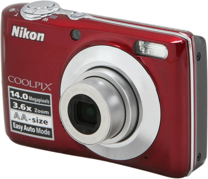 Nikon Coolpix L24 Digital Camera - Red