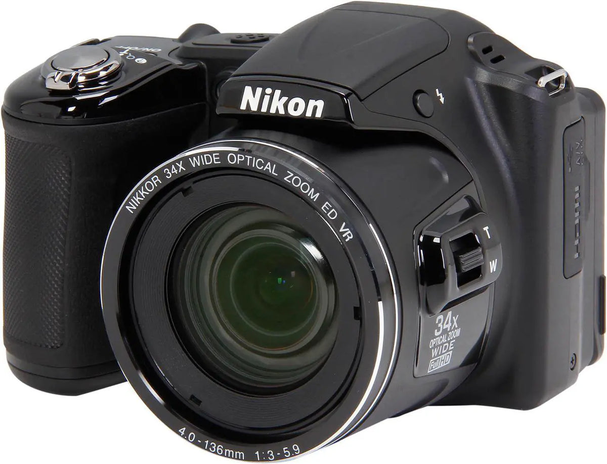 Nikon COOLPIX L830 Digital Camera - Black | Camera Wholesalers