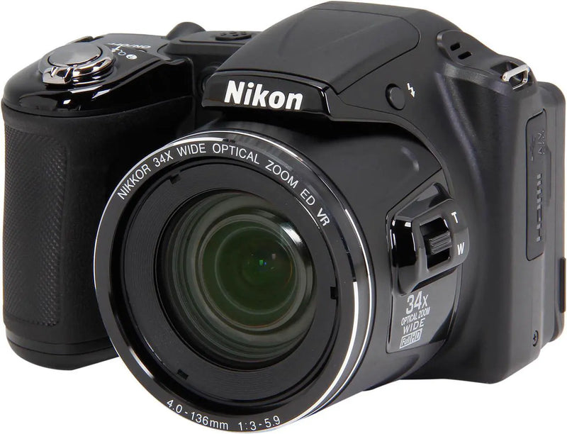 Nikon COOLPIX L830 Digital Camera - Black