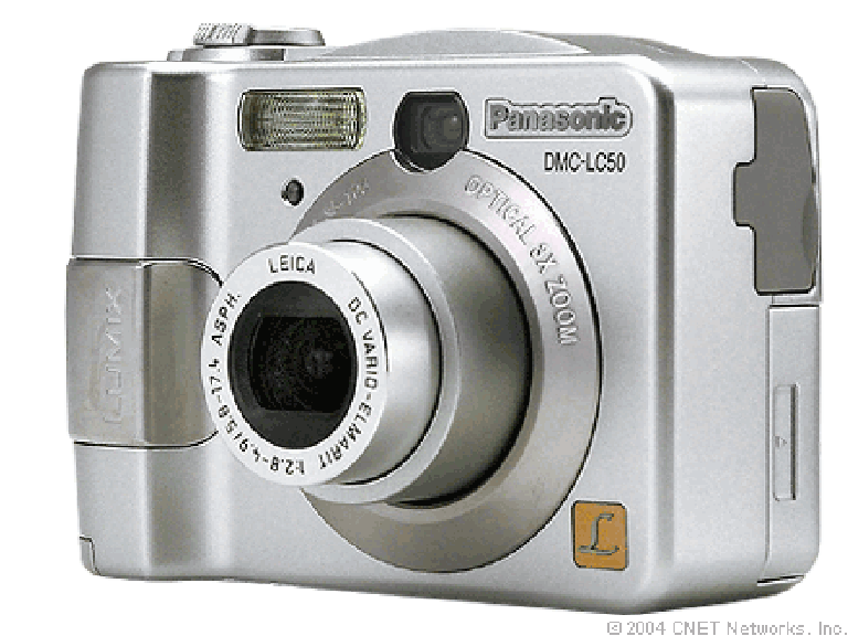 Panasonic DMC-LC50 Lumix Digital Camera - Refurbished