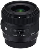 Sigma 30mm f/1.4 DC HSM Lens