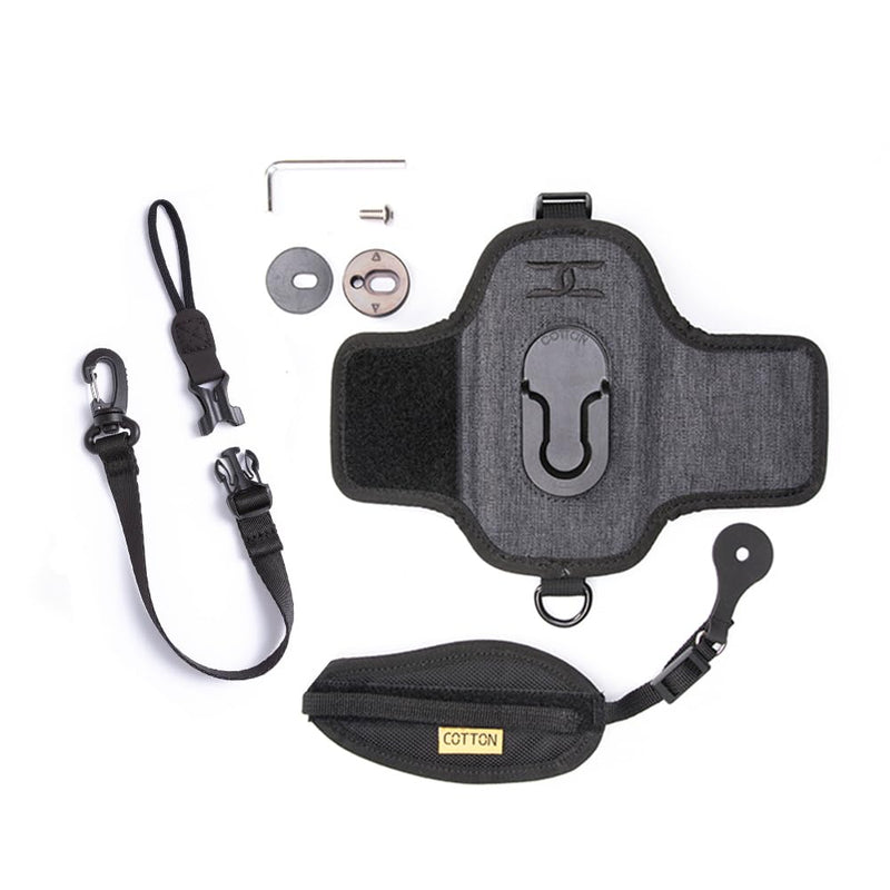 Cotton Carrier CCS G3 Camera Harness System for One Camera, Grey, CCS G3 Strapshot