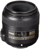 Nikon 40mm f/2.8G AF-S DX Micro NIKKOR Lens for Nikon Digital SLR Cameras