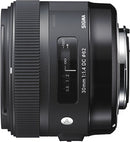 Sigma 30mm f/1.4 DC HSM Lens