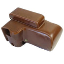 Camson PU Leather for Nikon COOLPIX P1000 - Brown