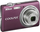 Nikon Coolpix S220 Digital Camera - Plum
