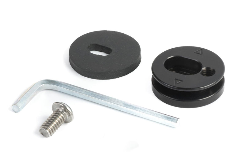 Cotton Carrier 3768 Spare Flat Hub - Black, Black, Spare Flat Hub