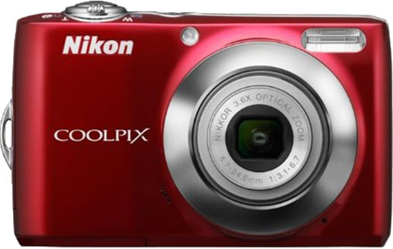 Nikon Coolpix L24 Digital Camera - Red